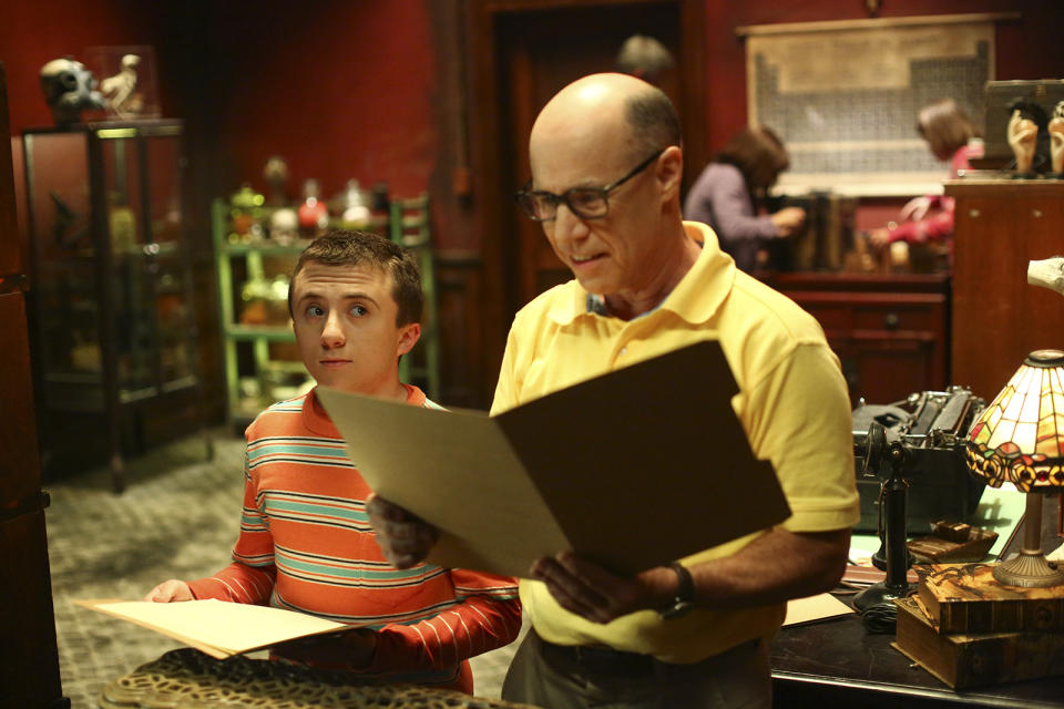 Barry Livingston and Atticus Shaffer Doogie Howser