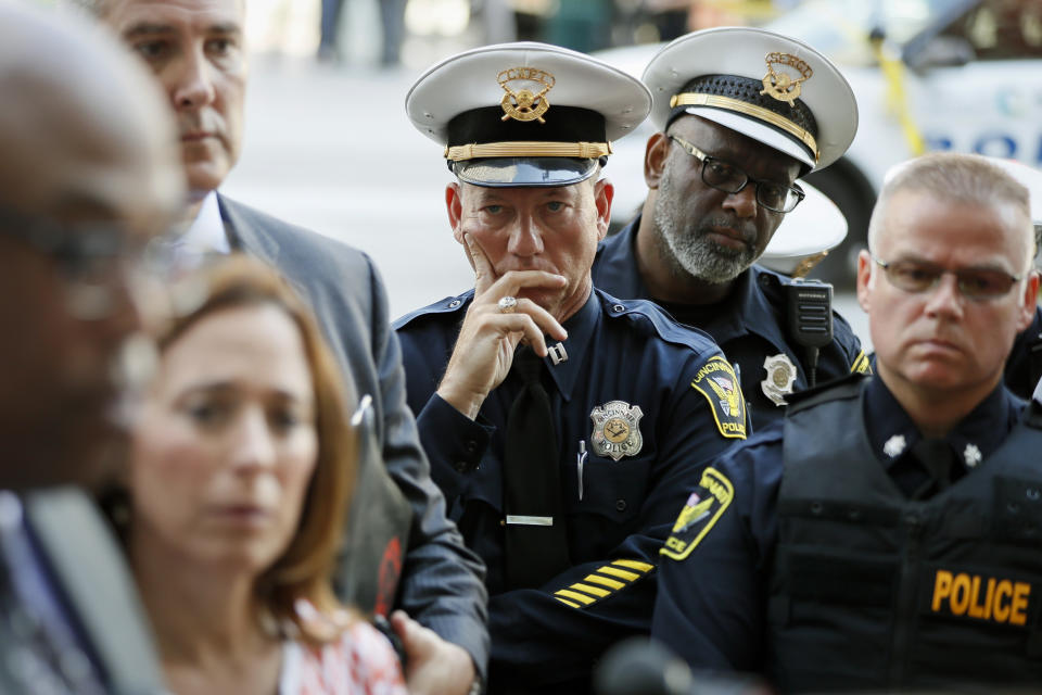 Deadly shooting at bank building in Cincinnati