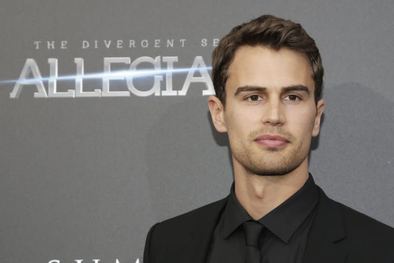 Theo James attends the New York premiere of "The Divergent Series: Allegiant" in 2016. File Photo by John Angelillo/UPI
