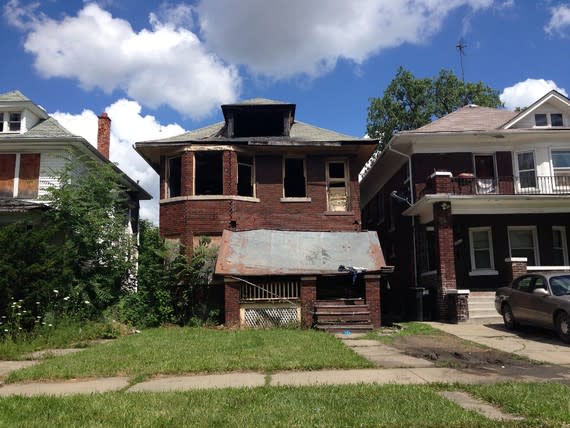 Detroit has lost much of its population to the suburbs in recent years. (Alana Semuels)