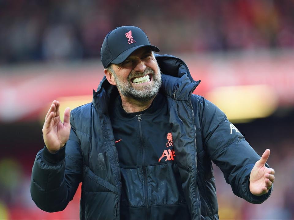 Klopp has two years left on his current deal  (Liverpool FC via Getty Images)