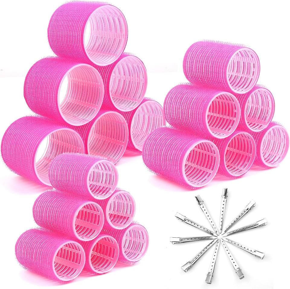 Jumbo Hair Roller Set (Photo via Amazon)