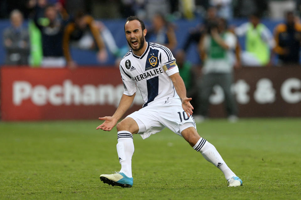 Landon Donovan last played professional soccer for the Los Angeles Galaxy in 2016. (Getty)