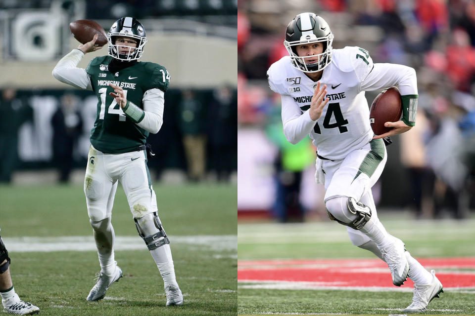 michigan state football uniforms