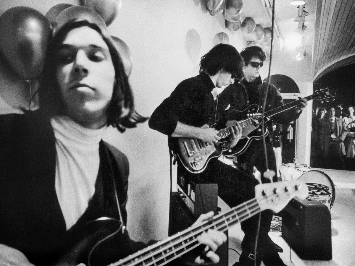 John Cale, Sterling Morrison and Lou Reed in archival photography from ‘The Velvet Underground’ (Apple TV+)