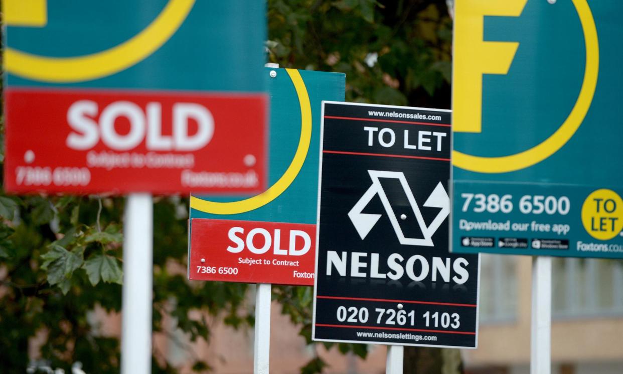 <span>New figures suggest there has been a significant rise in the number young house buyers turning to family for financial assistance.</span><span>Photograph: Anthony Devlin/PA</span>