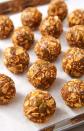 <p>These "energy balls" are exactly what they sound like: perfect little bites of energy that will help you satisfy your sweet tooth without a sugar crash. Made with oats, coconut, almond butter, and <a href="https://www.delish.com/cooking/g21986284/pumpkin-puree-recipes/" rel="nofollow noopener" target="_blank" data-ylk="slk:pumpkin puree;elm:context_link;itc:0;sec:content-canvas" class="link ">pumpkin puree</a>, they're totally healthy and satisfying.<br><br>Get the <strong><a href="https://www.delish.com/cooking/recipe-ideas/a25647072/pumpkin-pie-energy-balls-recipe/" rel="nofollow noopener" target="_blank" data-ylk="slk:Pumpkin Pie Energy Balls recipe;elm:context_link;itc:0;sec:content-canvas" class="link ">Pumpkin Pie Energy Balls recipe</a></strong>.<br></p>