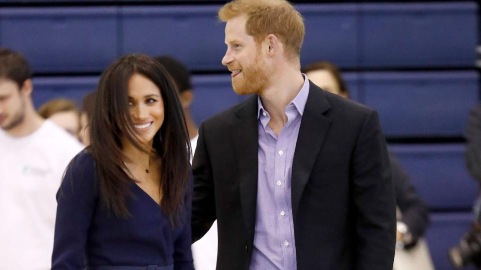 The Duke and Duchess of Sussex traveled to Loughborough University on Monday.