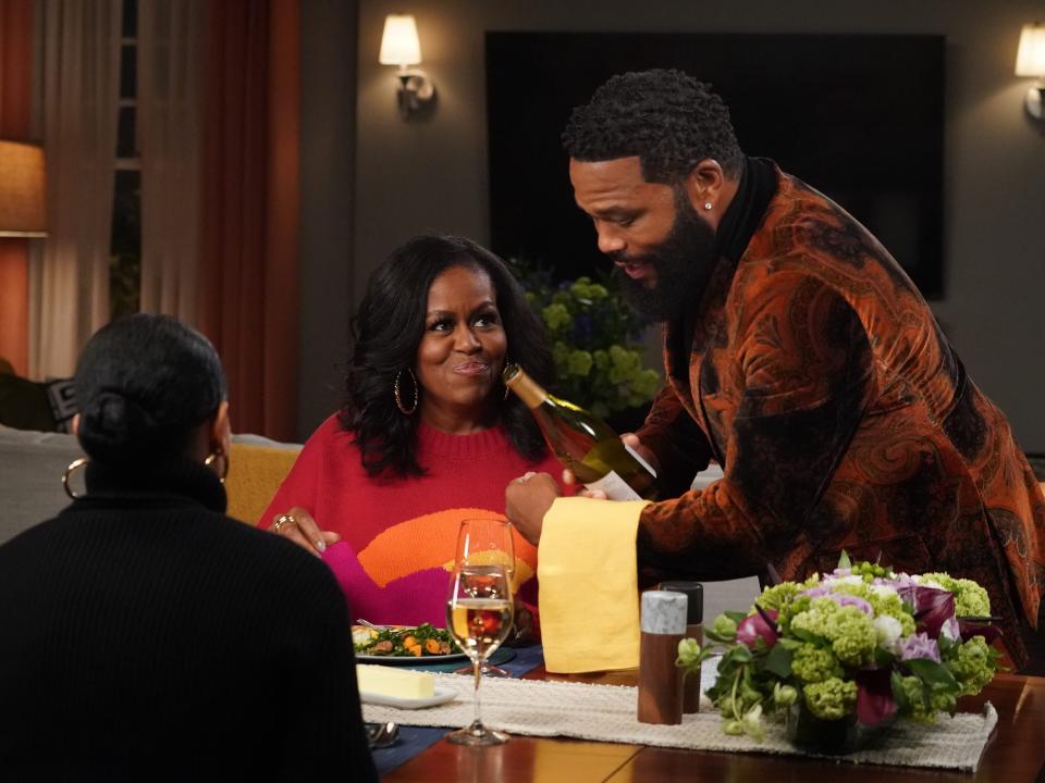 Michelle Obama Black-ish celebrity cameo