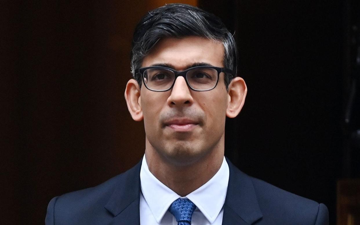Rishi Sunak setting off for Prime Minister’s Questions on Wednesday. Amid questions over Nadhim Zahawi’s tax affairs, the Tory leader has faced queries over his own dealings with HM Revenue and Customs - Andy Rain/Shutterstock