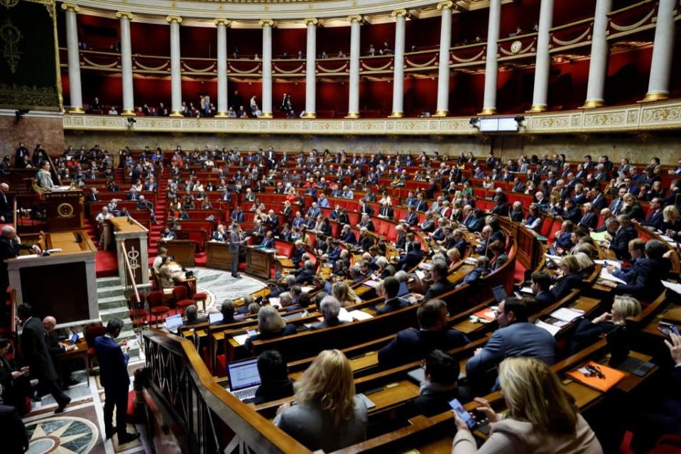 L'Assemblée nationale le 7 février 2023 - Ludovic MARIN / AFP