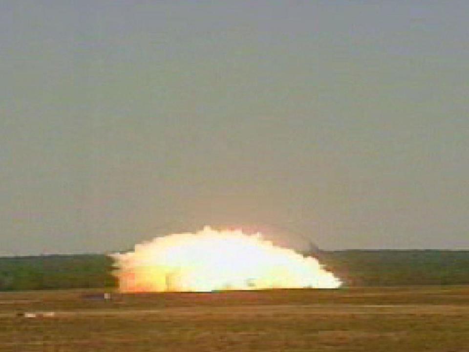 A test detonation of the GBU-43 bomb in Florida in 2003 (USAF via Getty Images)