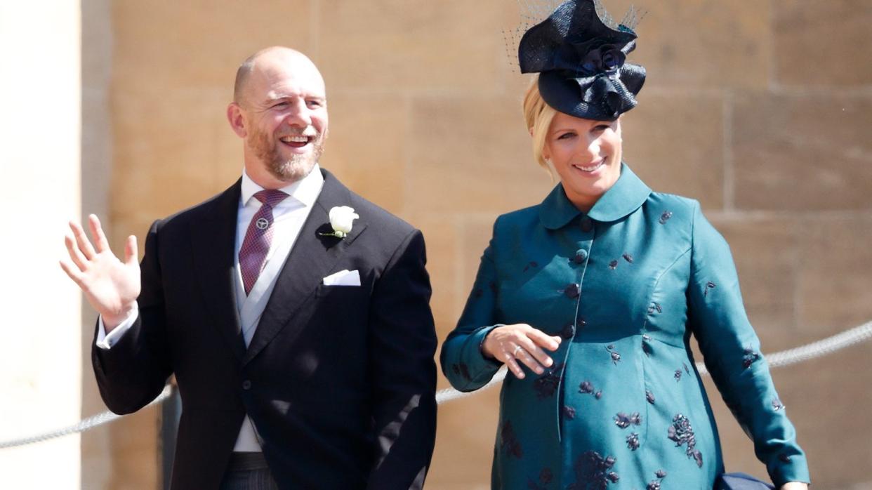 Zara and Mike Tindall have named their new daughter [Photo: Getty]