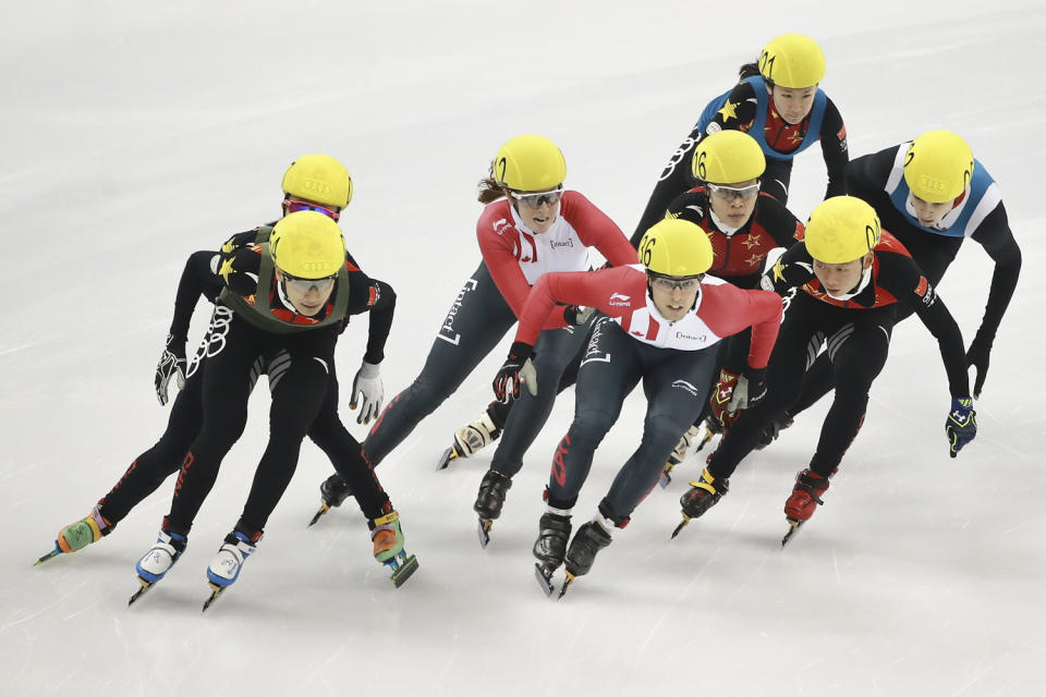 Short-Track Speedskating: Mixed Team Relay