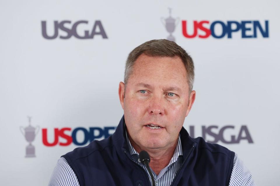 Mike Whan may look to formalise a pathway for LIV players into the US Open (Getty Images)
