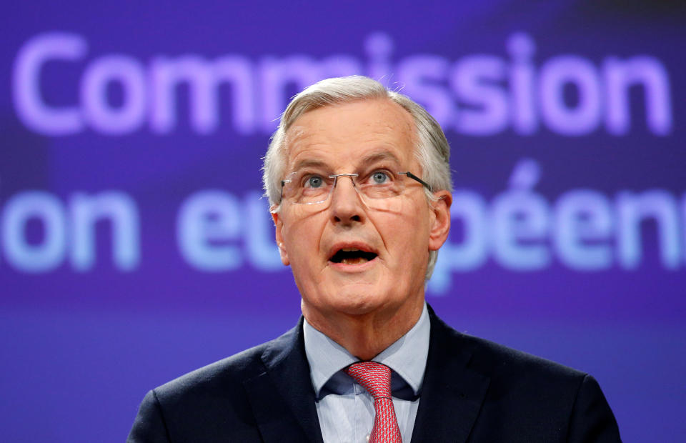 European Union’s chief Brexit negotiator Michel Barnier has said once the UK leaves it can have no say on how the EU looks (REUTERS/Francois Lenoir)