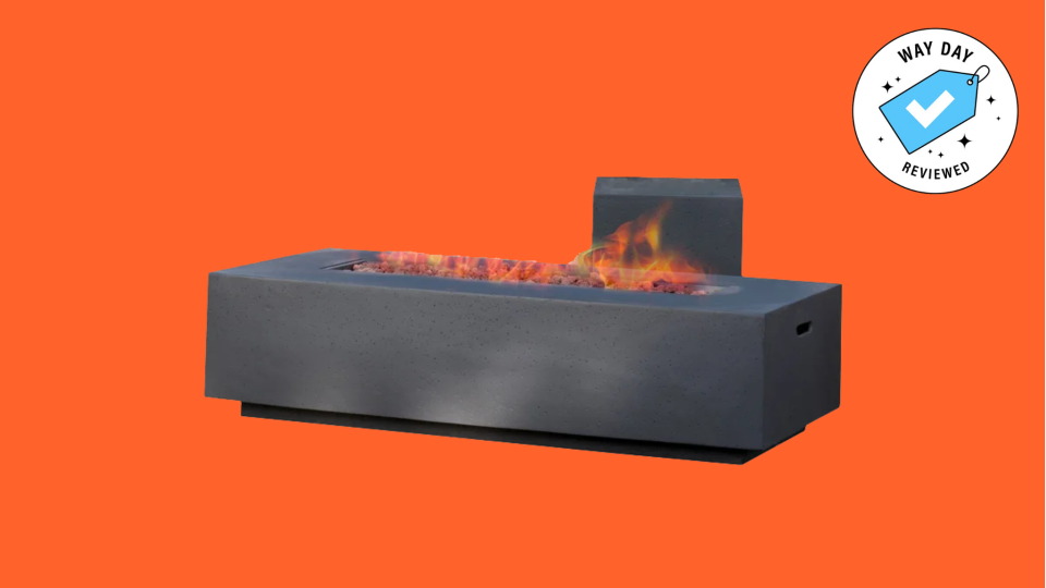 Turn up the heat with this Wayfair deal on an outdoor fire pit.