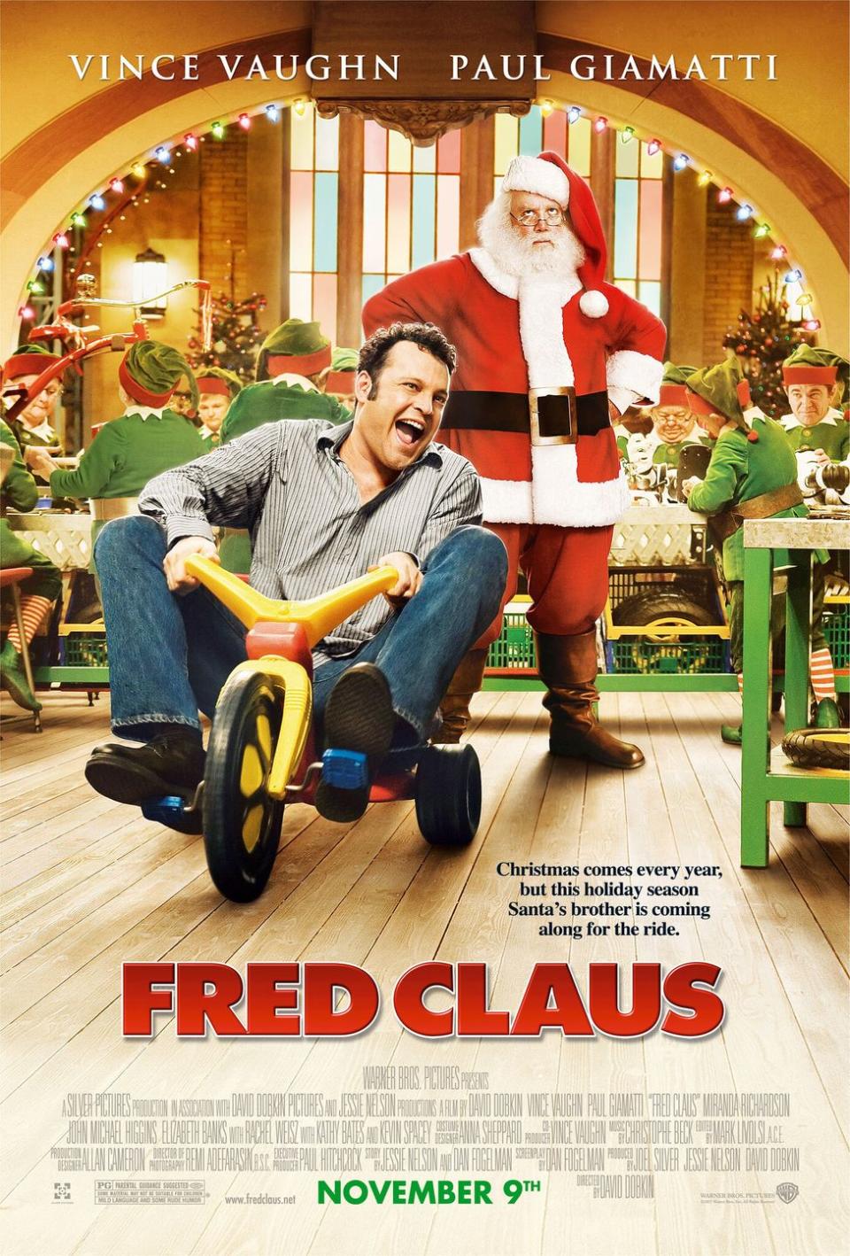 fred clause movie poster