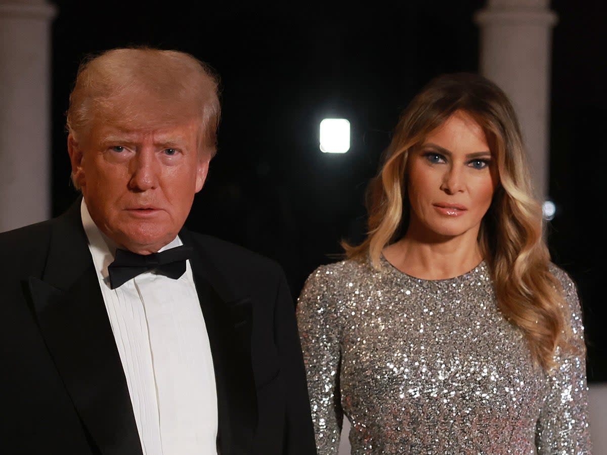 Donald and Melania Trump (Getty)