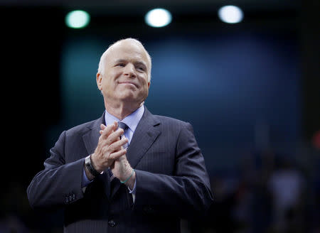 US Senator John McCain McCain died at the age of 81, after battling brain cancer for more than a year. Source: REUTERS/Brian Snyder