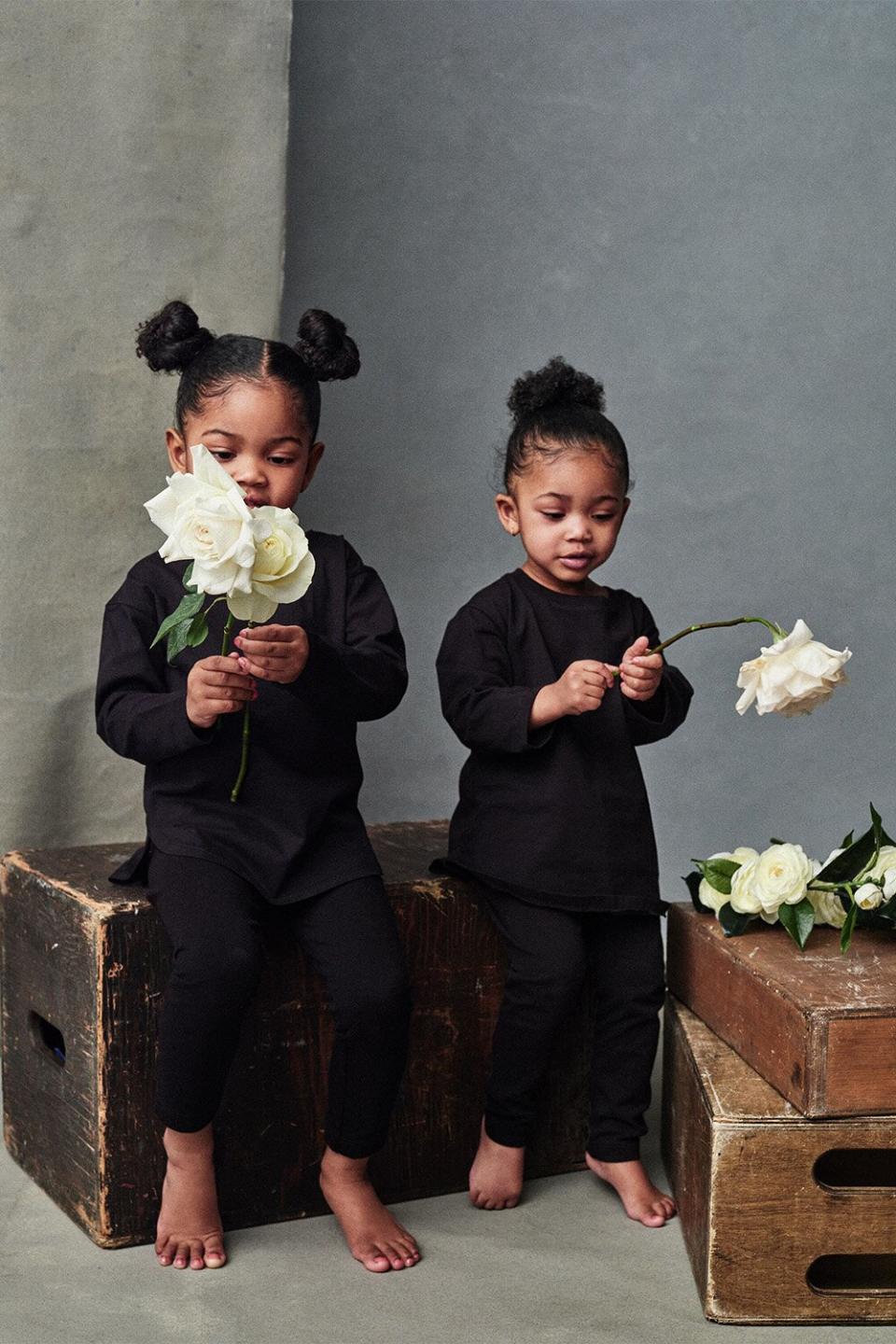 Chanel Iman's daughters