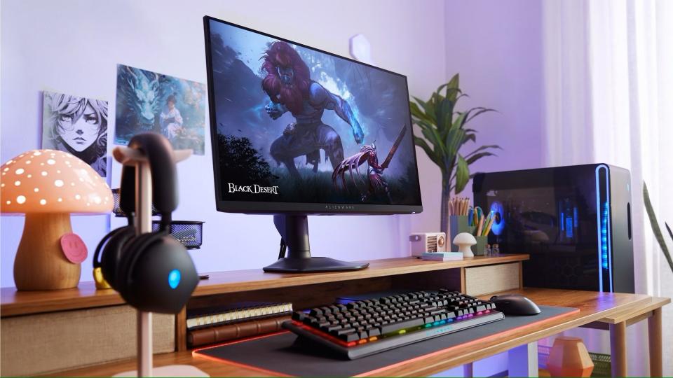 「世界第一款 360 Hz 的 QD-OLED 螢幕」Alienware AW2725DF