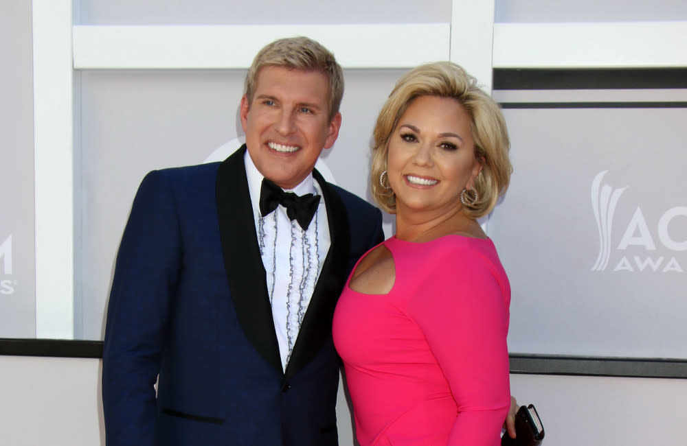 Julie Chrisley and her husband Todd are both in prison credit:Bang Showbiz