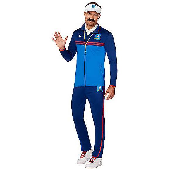 <p><a href="https://go.redirectingat.com?id=74968X1596630&url=https%3A%2F%2Fwww.spirithalloween.com%2Fproduct%2Fadult-ted-lasso-track-suit-costume%2F237557.uts&sref=https%3A%2F%2Fwww.townandcountrymag.com%2Fstyle%2Ffashion-trends%2Fg28676625%2Fwork-appropriate-halloween-costumes%2F" rel="nofollow noopener" target="_blank" data-ylk="slk:Shop Now;elm:context_link;itc:0;sec:content-canvas" class="link rapid-noclick-resp">Shop Now</a></p><p>Adult Ted Lasso Track Suit Costume</p><p>$59.99</p><p>spirithalloween.com</p>