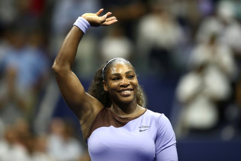 Serena goes topless to raise breast cancer awareness - Rediff.com