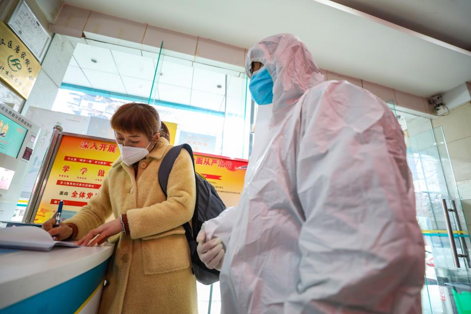 coronavirus patient wuhan