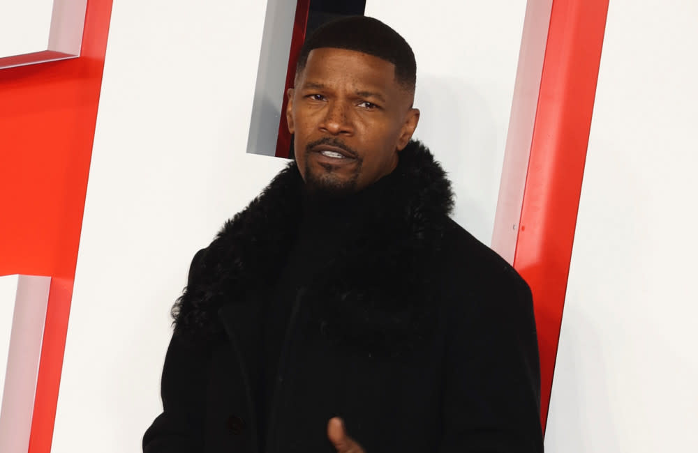 Jamie Foxx at the Creed III European Premiere Feb 2023 - Avalon