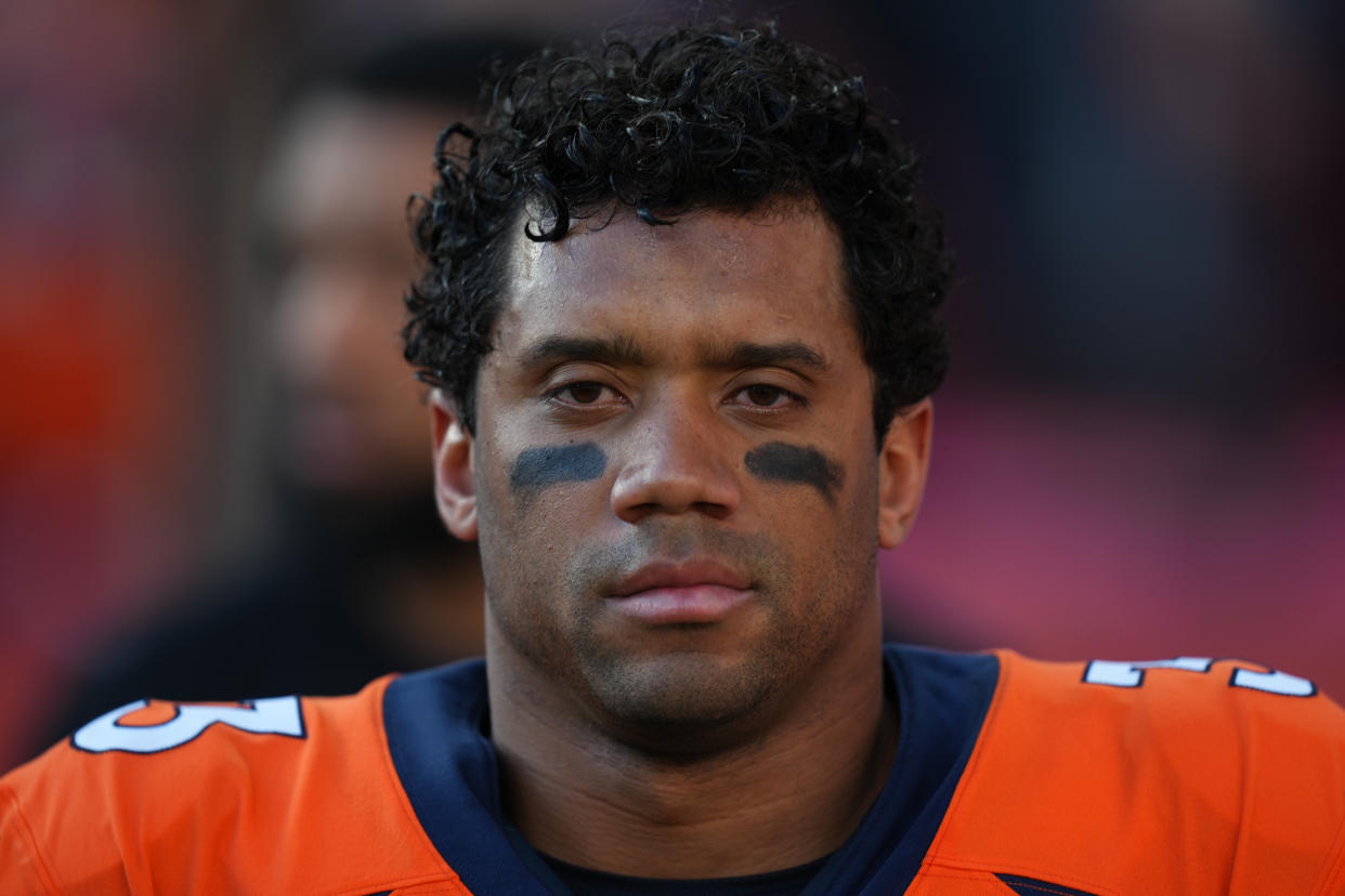 Russell Wilson's first season in Denver was a disaster. (Ron Chenoy/Reuters)