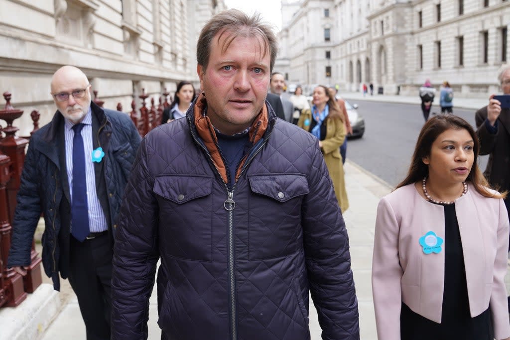 Richard Ratcliffe, the husband of Nazanin Zaghari-Ratcliffe, has met with the Foreign Secretary (PA) (PA Wire)