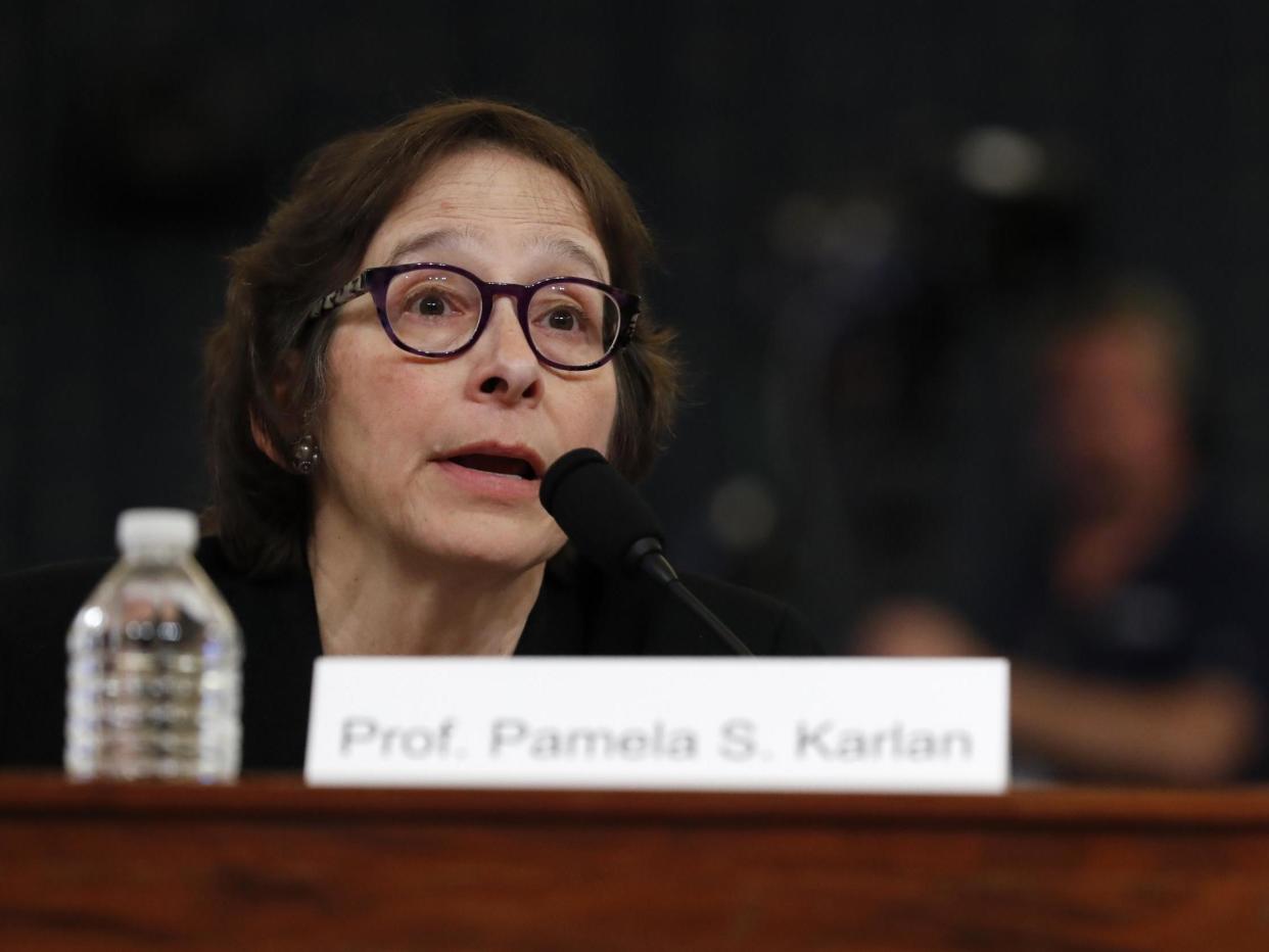 Constitutional law scholar Stanford Law School professor Pamela Karlan apologises for a remark she made about Barron Trump, President Donald Trump's son: AP