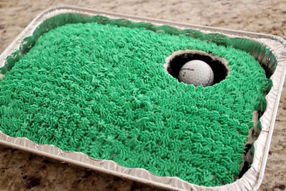 <p>Changing My Destiny</p><p>This cake is better than a hole-in-one!</p><p><strong>Get the recipe: <a href="https://changingmydestiny.wordpress.com/2012/01/02/golf-theme-birthday-cake/" rel="nofollow noopener" target="_blank" data-ylk="slk:Easy Golf Cake;elm:context_link;itc:0;sec:content-canvas" class="link ">Easy Golf Cake</a></strong></p><p><strong>Related: <a href="https://www.yahoo.com/lifestyle/36-brilliant-fathers-day-cakes-194606560.html" data-ylk="slk:35 Brilliant Father's Day Cake Recipes;elm:context_link;itc:0;sec:content-canvas;outcm:mb_qualified_link;_E:mb_qualified_link;ct:story;" class="link  yahoo-link">35 Brilliant Father's Day Cake Recipes</a></strong></p>