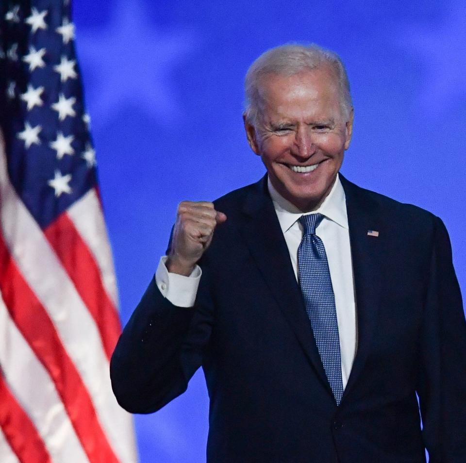 Mr Biden beat Trump in six of seven battleground states in 2020