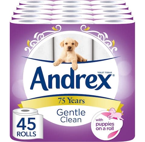 Andrex toilet tissue prime day deal