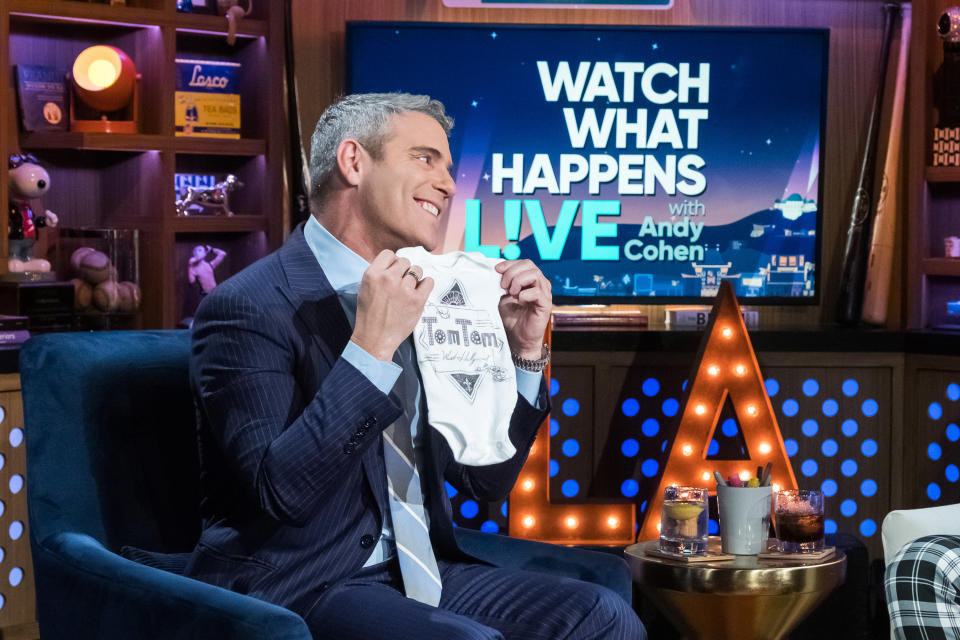 Andy Cohen welcomed son Benjamin earlier this month. (Photo: Charles Sykes/Bravo/NBCU Photo Bank)