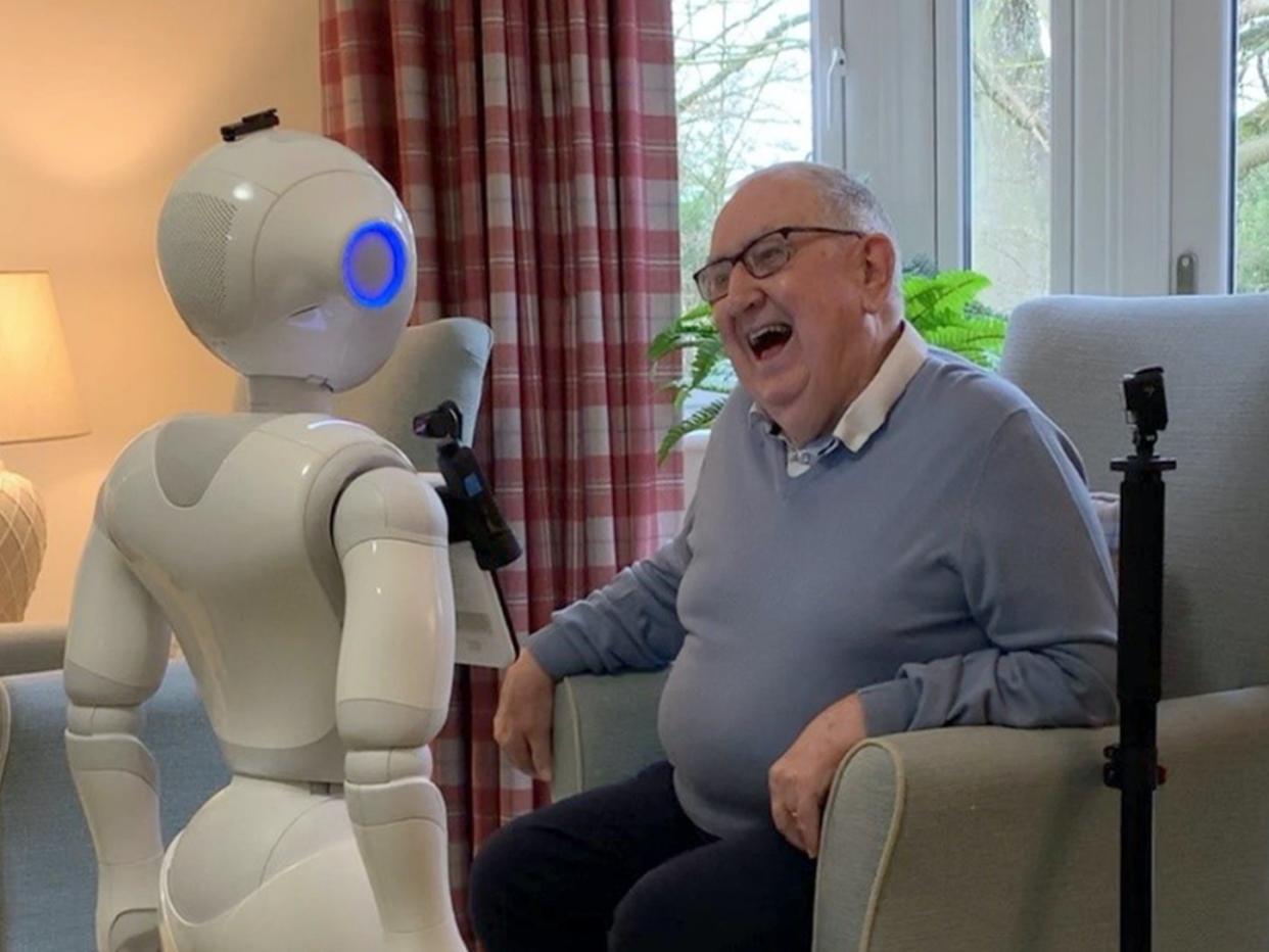 Robots could be introduced to help care for the elderly (PA)