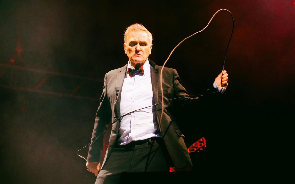 Morrissey performing earlier this year - Pooneh Ghana