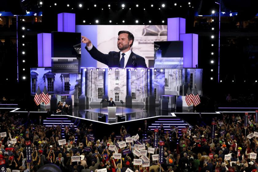 Column The GOP convention has been a splitscreen experience, nasty