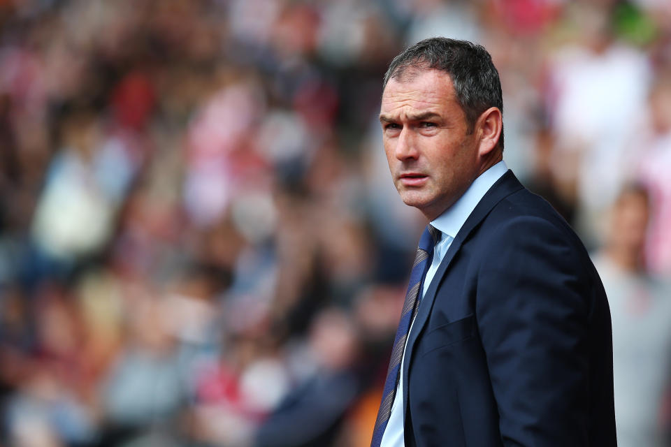 Swansea City have axed manager Paul Clement.