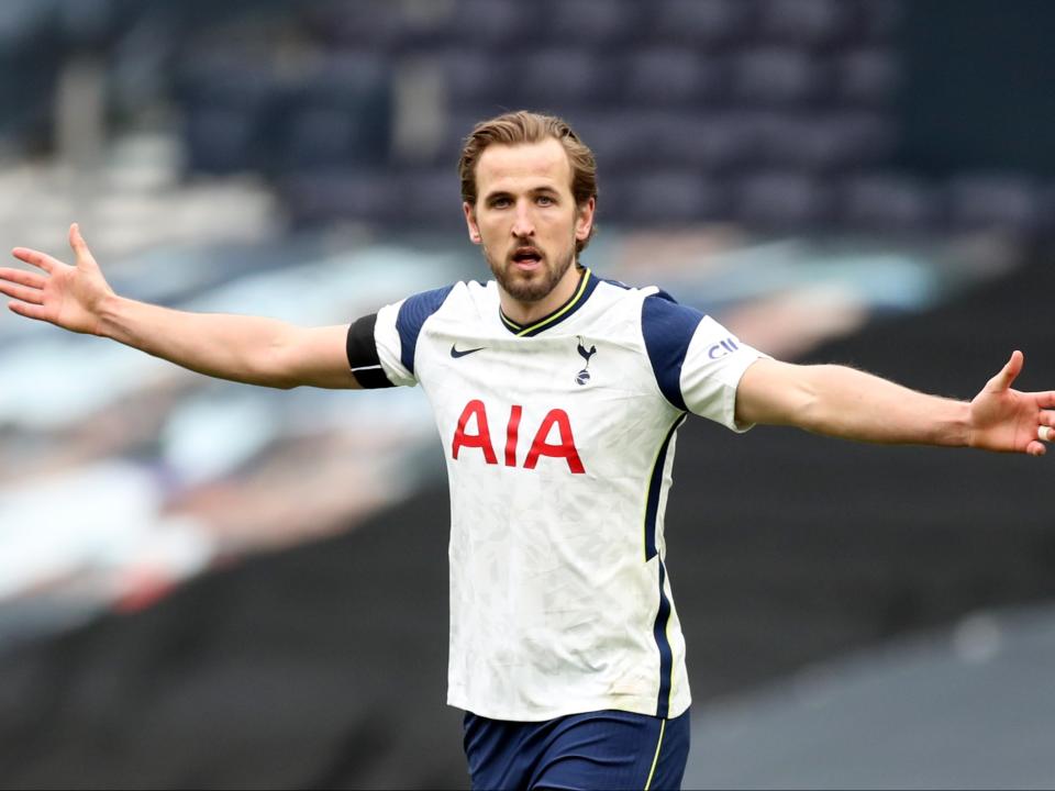 Tottenham striker Harry Kane (Tottenham Hotspur FC via Getty I)