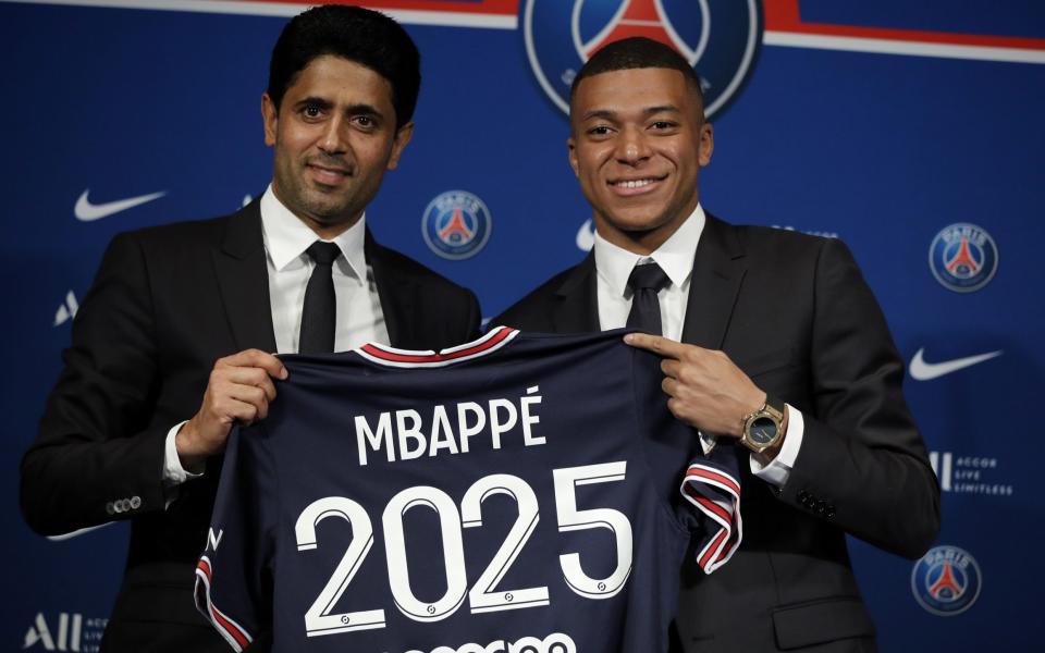 Kylian Mbapp&#xe9; - Kylian Mbapp&#xe9; triggers bitter contract row with PSG in effort to leave - Shutterstock/Christophe Petit