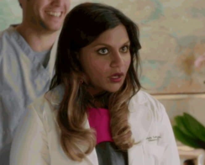 Screenshot from "The Mindy Project"