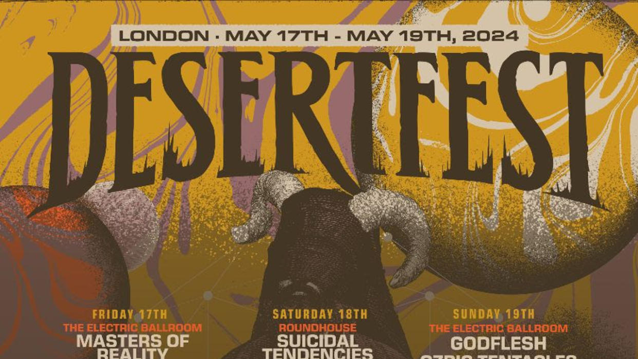  The top of the Desertfest 2024 poster. 