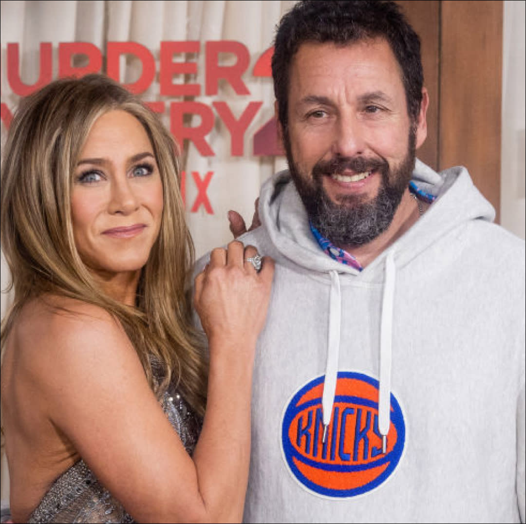  Jennifer Aniston, Adam Sandler 