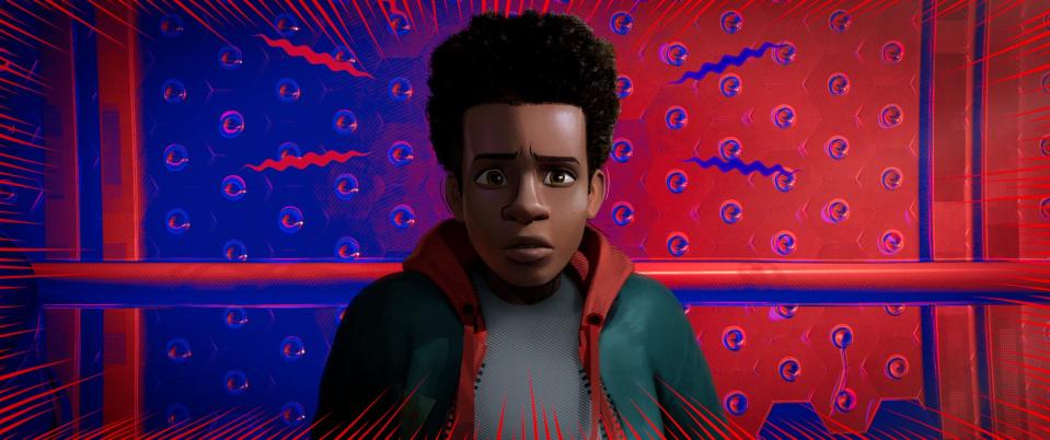 Miles Morales Spider Man Into the Spider Verse movie 