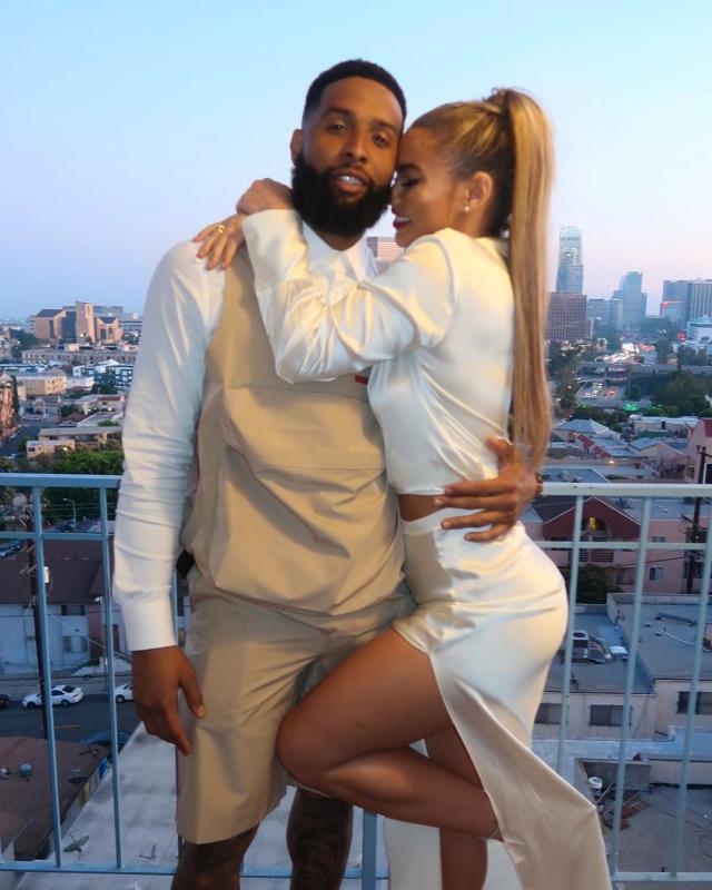 Odell Beckham Jr. Playfully Flirts With His Gorgeous Model GF On IG