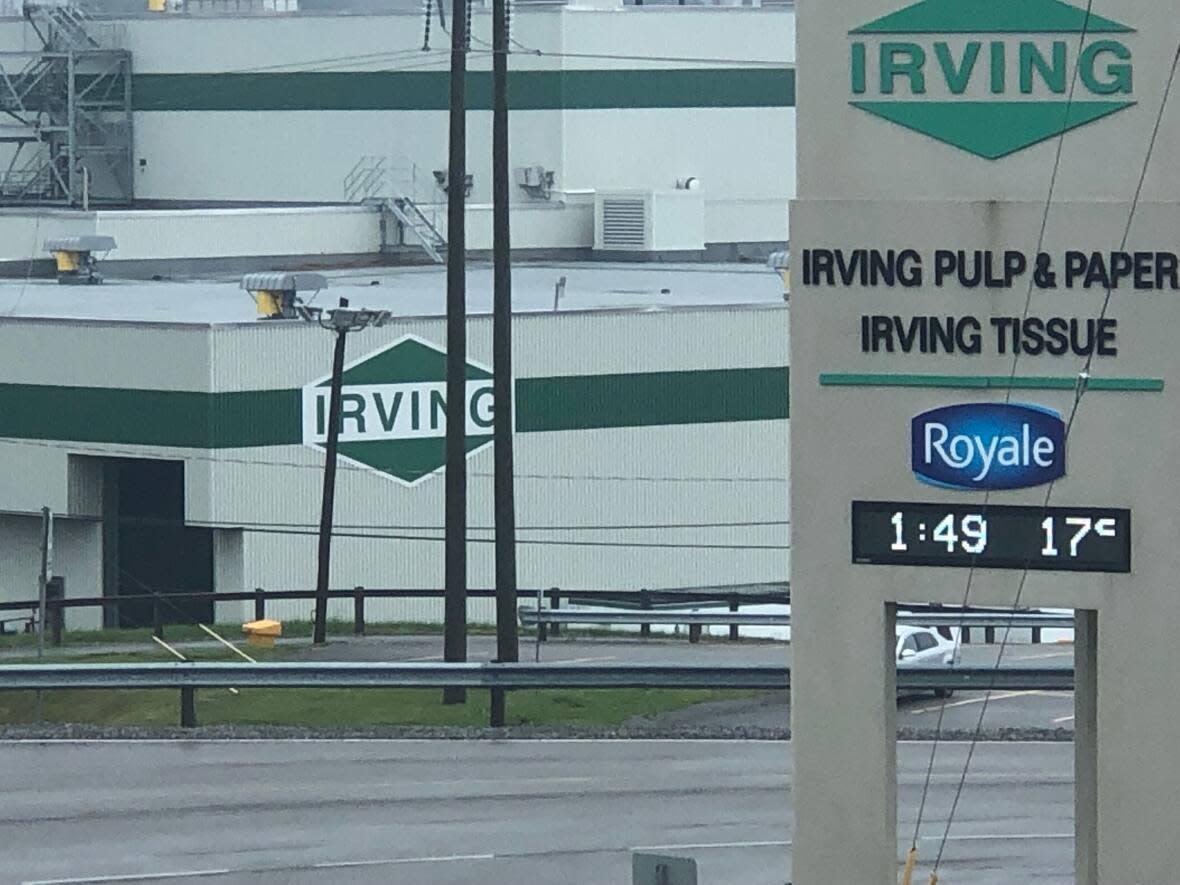 J.D. Irving Ltd. won a number of assessment reductions on properties in Saint John in 2022, but says those were more than offset by an increase at its pulp mill on the west side. (Robert Jones/CBC - image credit)